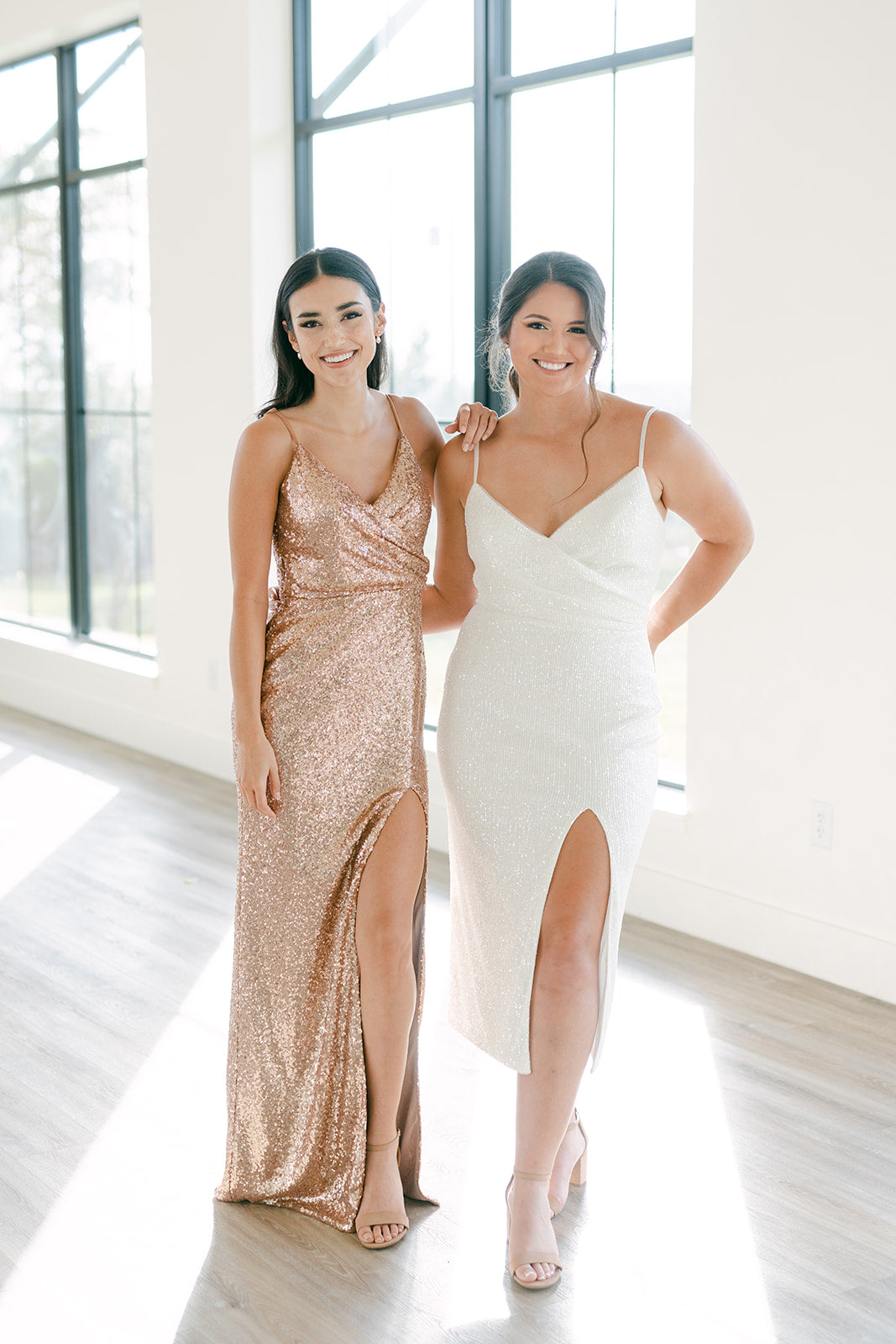 Rava Sequin Dress | Made to Order Gold Rava Sequin Dress | Made to Order Gold