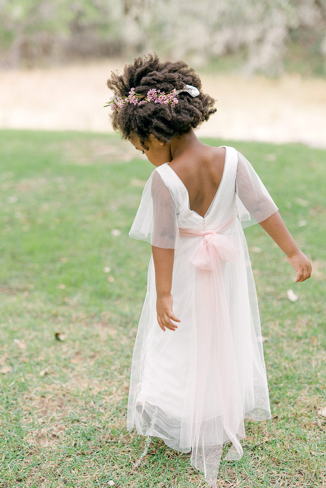 Tulle Sash | Made To Order Rosette Tulle Sash | Made To Order Rosette