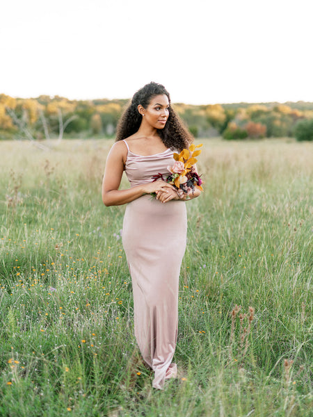 Skye Velvet Dress