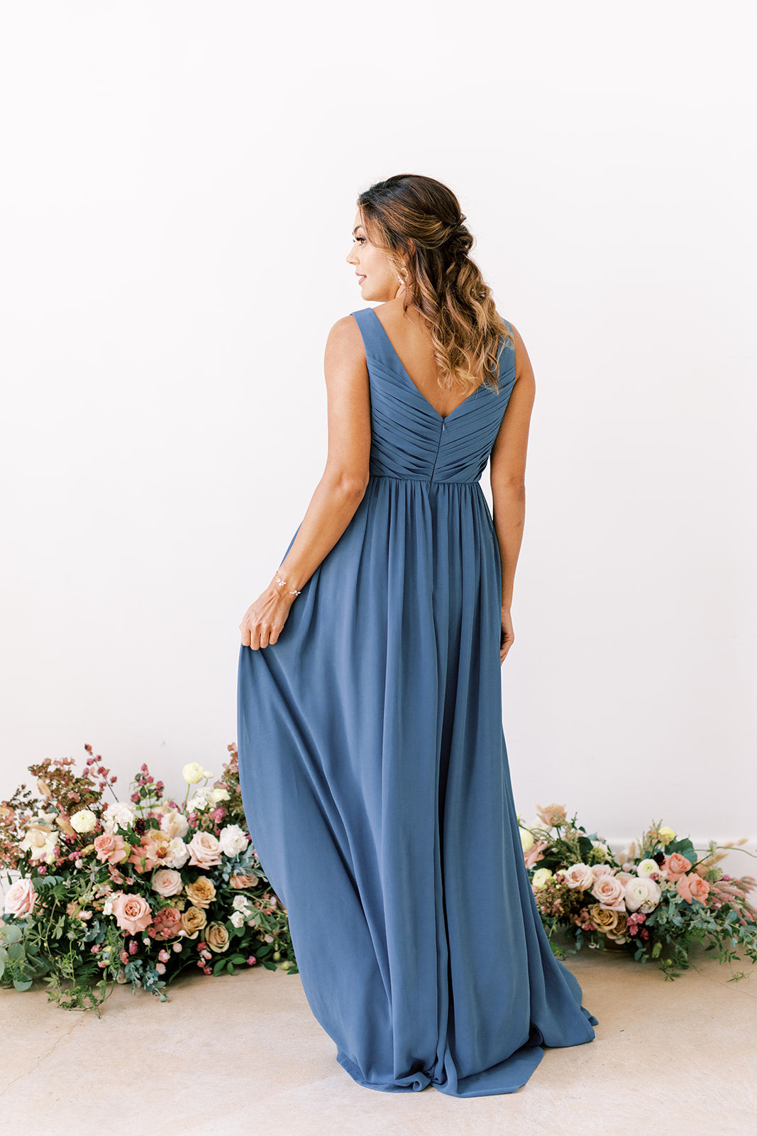 zoey sleeveless chiffon party dress Nic+Zoe Block Party Sleeveless Chiffon Pleated Front Midi Dress Womens M Pink